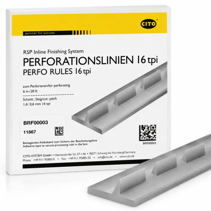 Perforatielijn 16 tpi