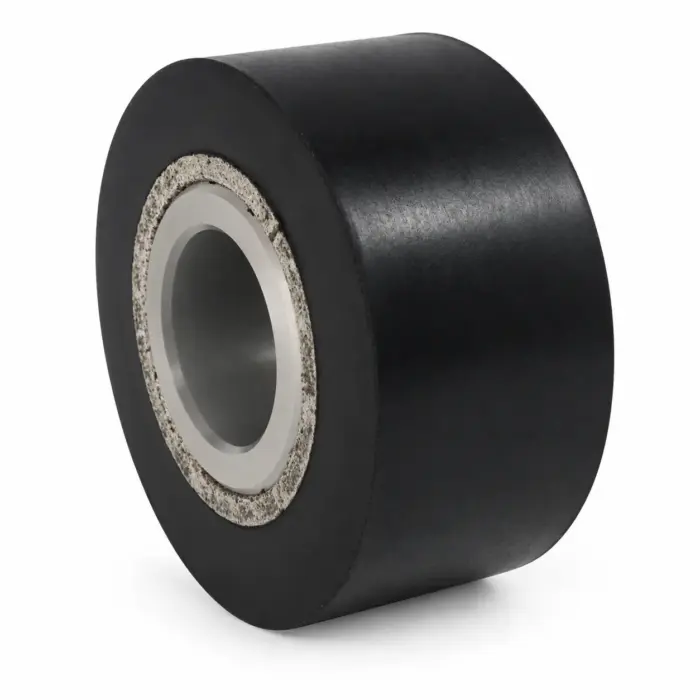 Roue de frein avec plaque et galet - Komori - 40x19mm