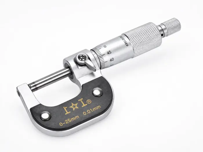 Precisie papierdiktemeter (micrometer) – 0–25 mm