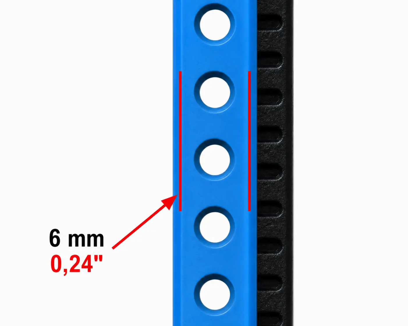 Vellenremband (Center) – Komori GL 440-840 – 445x8mm - Afbeelding 2