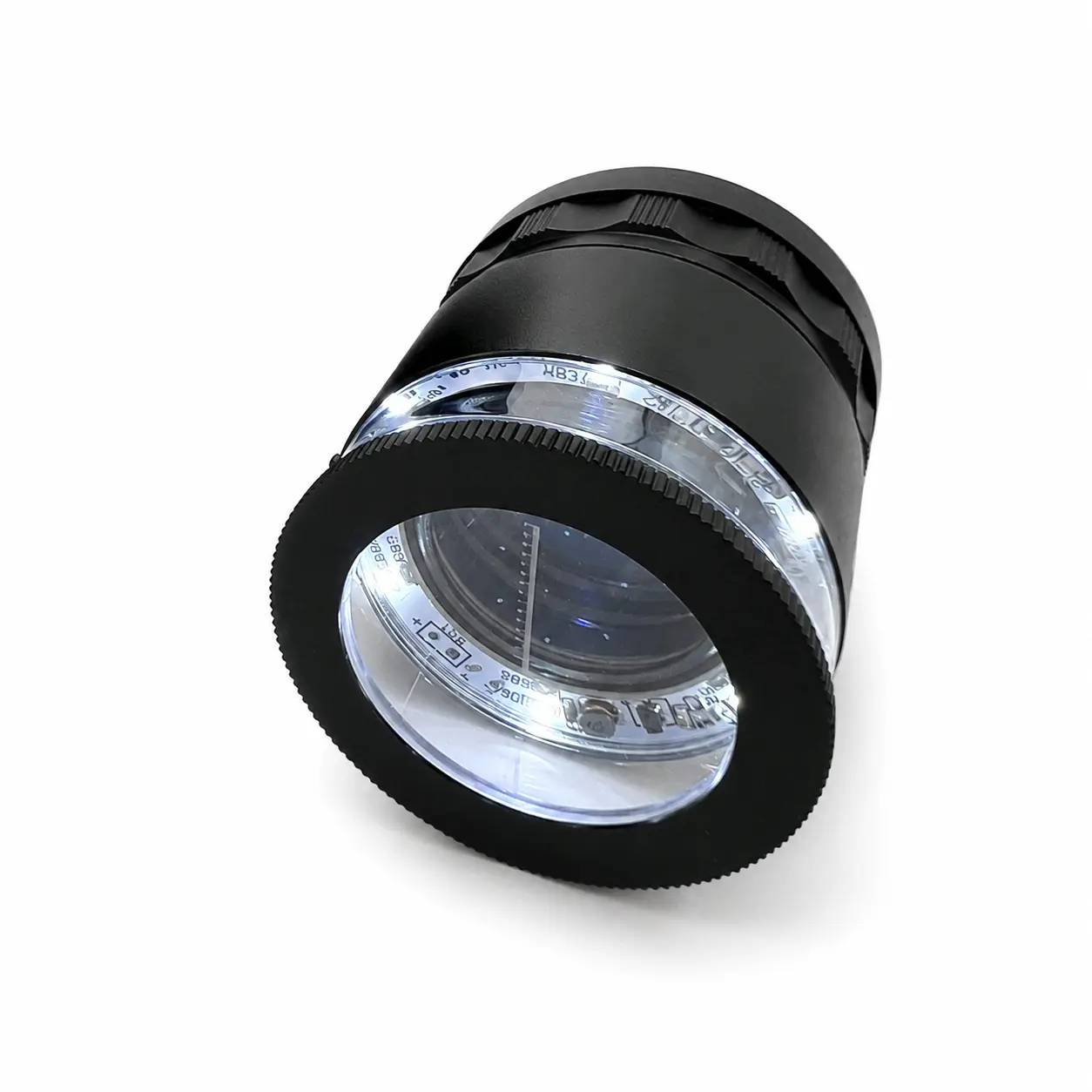Precisieloep 10X USB – incl. LED–verlichting en meetschaal - Imagen 2