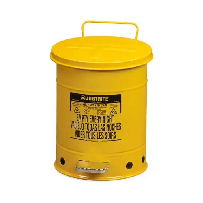 Self-Extinguishing Waste Bin - Justrite
