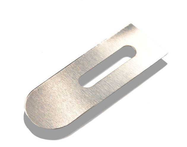 Afstrijkveer voor een drukpers,Metalen afstrijkveer voor het verwijderen van overtollige inkt op de drukpers