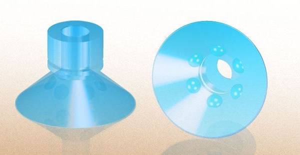 Shaped suction cup for printing press,Suction cup for printing press,Rectangular shape,Printing press suction cup